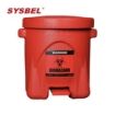 SYSBEL WA8109600 14 Gal 53 L Biohazard Waste Can