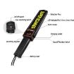 Super Scanner Hand-Held Metal Detector Portable Security Inspection Device