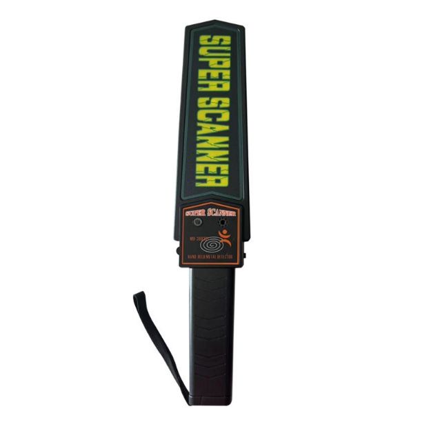 Super Scanner Hand-Held Metal Detector Portable Security Inspection Device