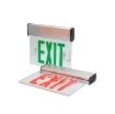 Hanging Exit Light LX 740G R green and red LED Emergency Exit Sign with Backup Battery