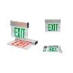 Hanging Exit Light LX 740G R green and red LED Emergency Exit Sign with Backup Battery