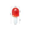 RTCL Road Hazard Warning Red Traffic Cone LED Emergency Light