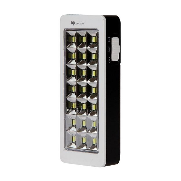 DP LED 7075 Rechargeable LED Flashlight Torch High Bright Emergency Light