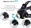 Rechargeable CREE XML T6 LED Zoomable Headlamp Adjustable Outdoor Camping and Fishing Headlights