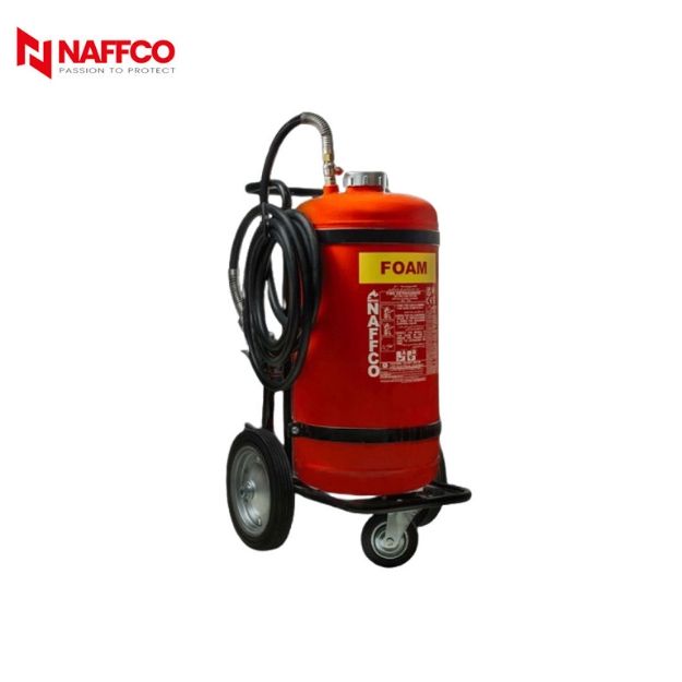 Naffco NTFC 100X 100Litre AFFF Foam Type Fire Extinguisher With Trolley
