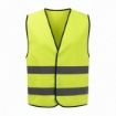 Reflective 120GSM Polyester Yellow Safety Vest