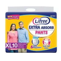 Lifree Extra Absorb Adult Diaper Pants XL