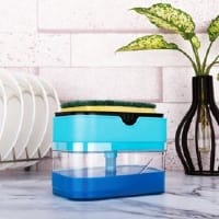 Beezy 2 In 1 Soap Dispenser With Sponge Holder