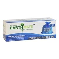 Compostable Blue Garbage Bag (19x21 Inches) - 15 Bags