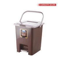 Joyo Square Pedal Dust-Bin (Brown) - 10 L