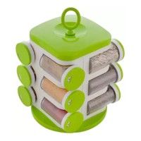 Beezy Plastic Spice Rack Set - 12 Pieces