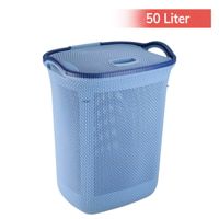 Joyo Honey Comb Laundry Basket - Blue