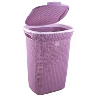 Joyo Knit Laundry Basket (Big) - German Pink