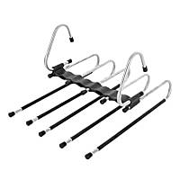 Soros Stainless Steel 5 In 1 Multi Layer Hanger - Black