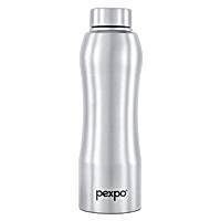 Pexpo Chromo Stainless Steel Water Bottle - 940 ml