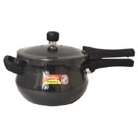 Prestige Deluxe Plus Hard Outer Lid Anodised Pressure Handi Cooker - 3 L