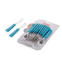 Ritu Stainless Steel Fantastic Fruit Fork (J-372) Set Of 10