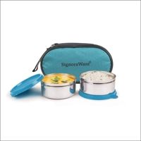 SignoraWare Stainless Steel Midday Maxx Lunch Box - Blue