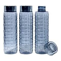 Steelo Solitaire Bottle (Grey) 1 L - Set Of 3