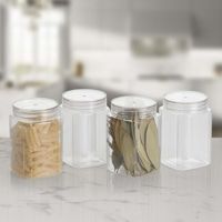 Steelo Varg Plastic Container (750 ml) - Set Of 4