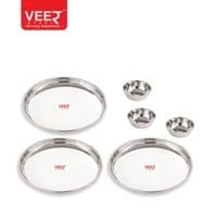 Veer Steel Combo Set - 6 Pieces