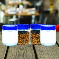 Yera K-Series KR 600 Glass Jar Set With Lid (4 Pieces)