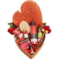 Soulflower Heart Bath Set With Rose