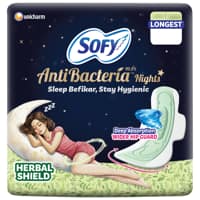 Sofy Anti Bacteria Nights Pads XXL - Set Of 15