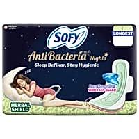 Sofy Anti Bacteria Nights Pads XXL - Set Of 40
