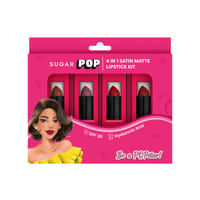 Sugar Pop 4 In 1 Satin Matte Lipstick Kit 01 Perfect Picks