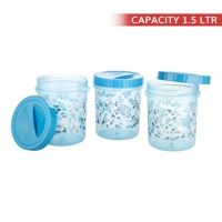 Joyo Spacio Container (German Blue) 1.5 L - Set Of 3