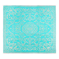 Sahil Multipurpose Plastic Folding Mat (Chatai) Green - 6x6 Feet