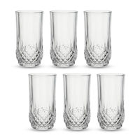 Sanjeev Kapoor Diamond Water Glass (290 ml) - Set Of 6