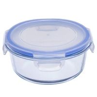 Sanjeev Kapoor Lock & Lock Glassware Round Container - 580 ml