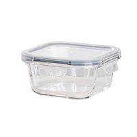 Sanjeev Kapoor Lock & Lock Glassware Square Container - 520 ml