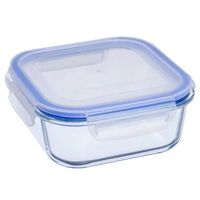 Sanjeev kapoor Lock & Lock Glassware Square Container - 400 ml