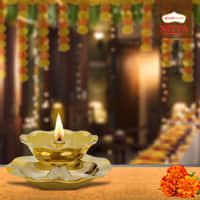 Shubhkart Nitya Brass Devkamal Deep