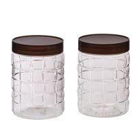Steelo Solitaire Plastic Container - 2x1.2 Litres