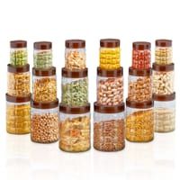 Steelo Solitaire Plastic Container Set - 18 Pieces