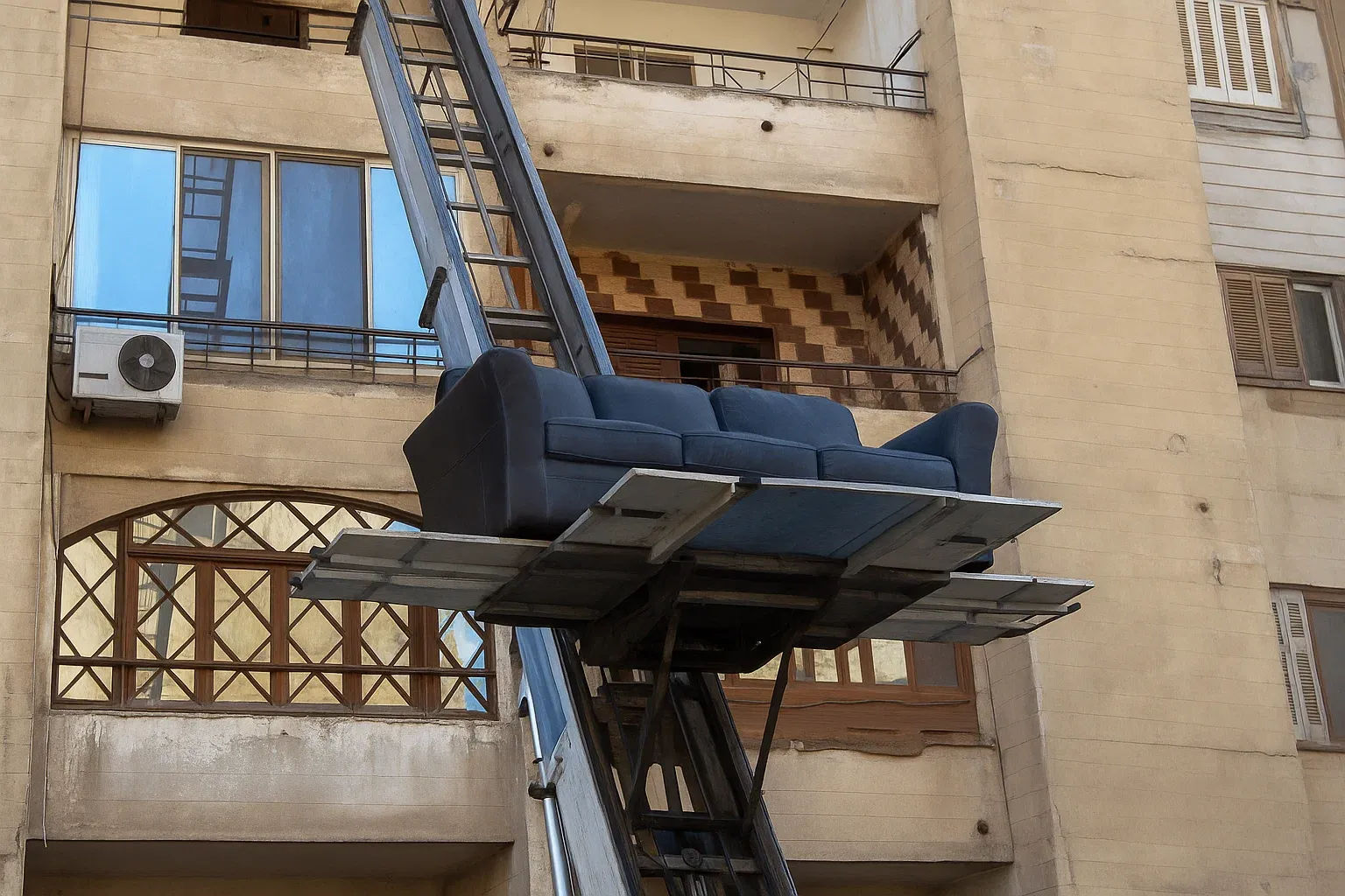 ونش رفع الأثاث