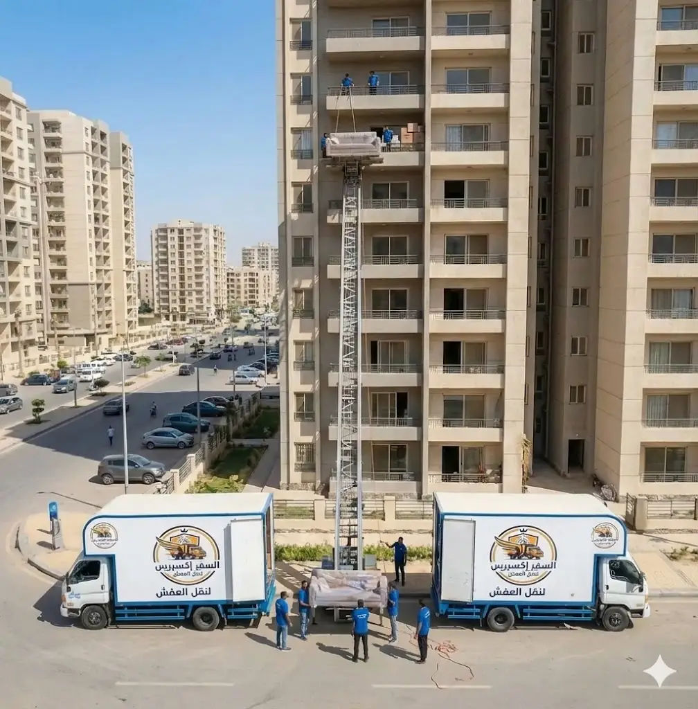 ونش رفع الاثاث