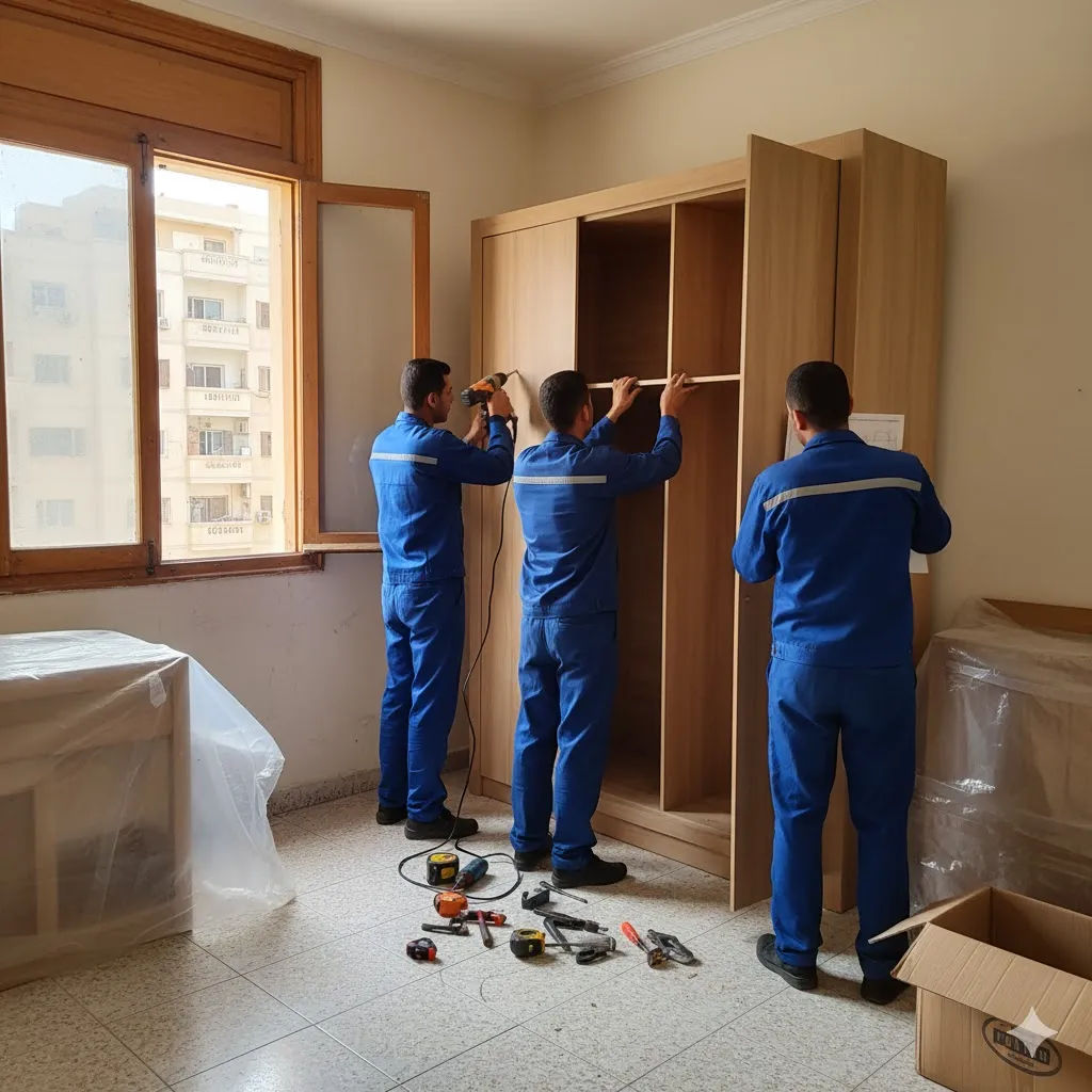 خدمات فك وتركيب وتغليف