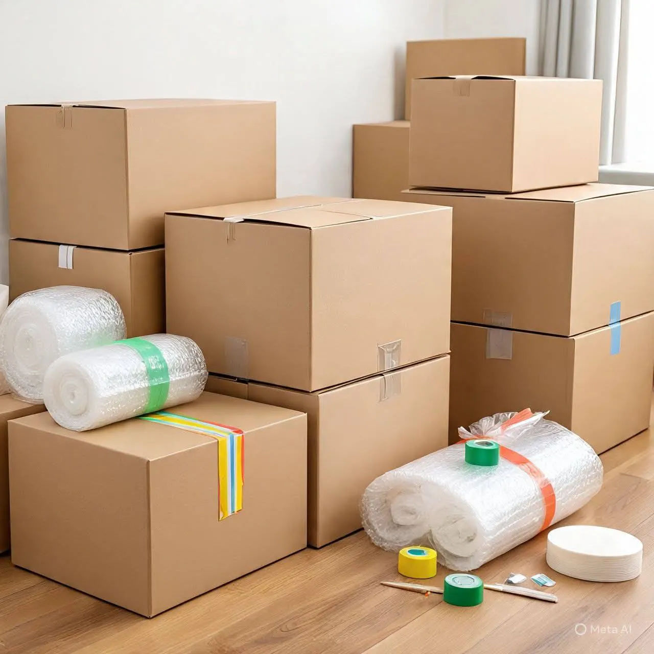 كرتونة مقاس كبير