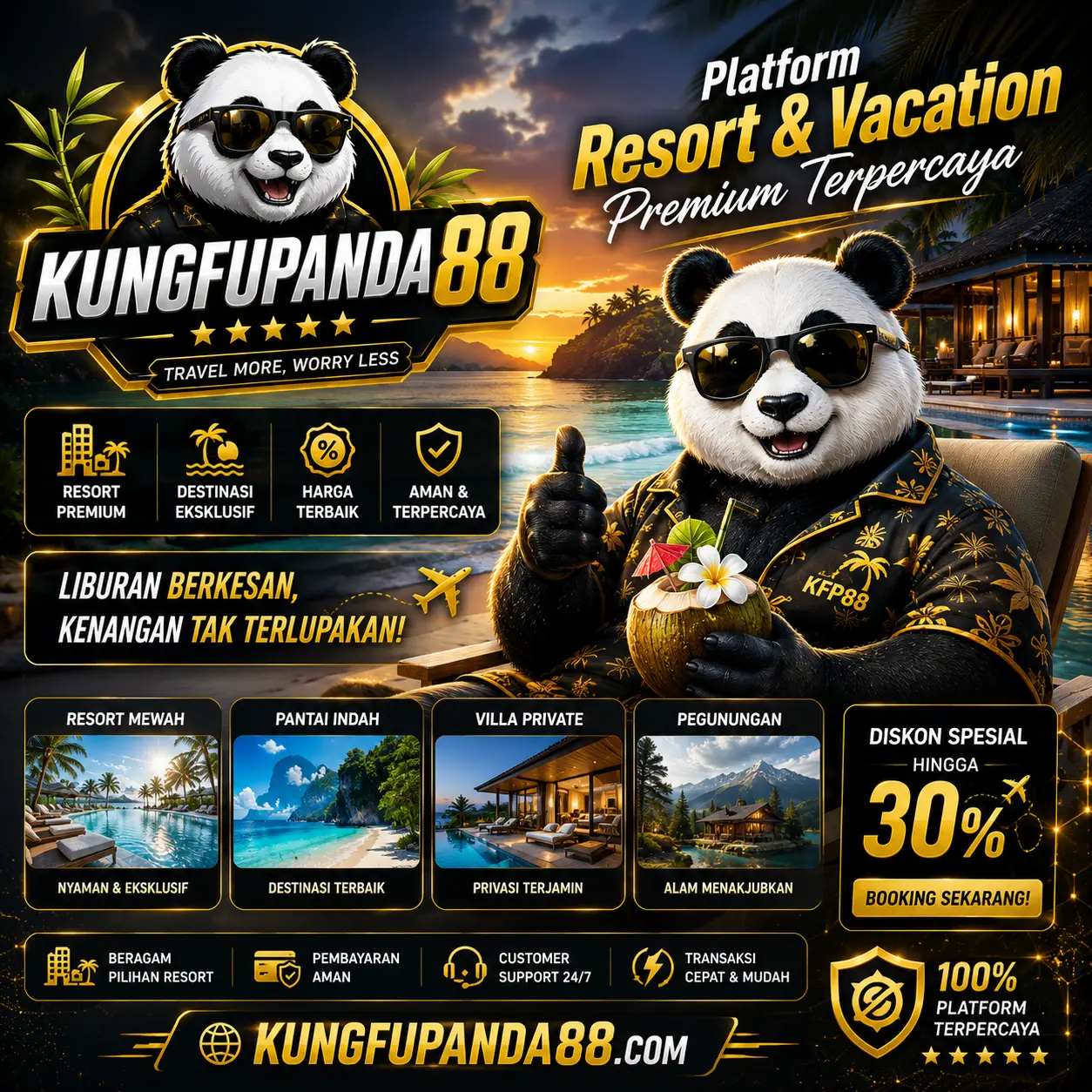 KUNGFUPANDA88 VACATION