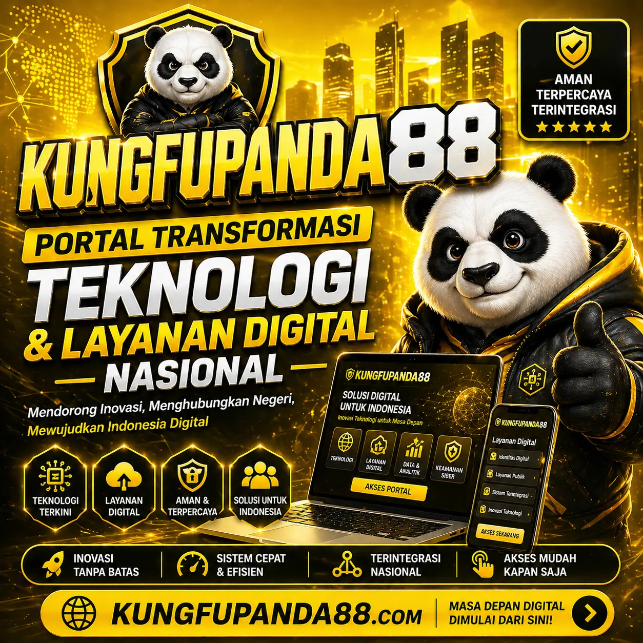 KUNGFUPANDA88: Portal Transformasi Teknologi & Layanan Digital Nasional