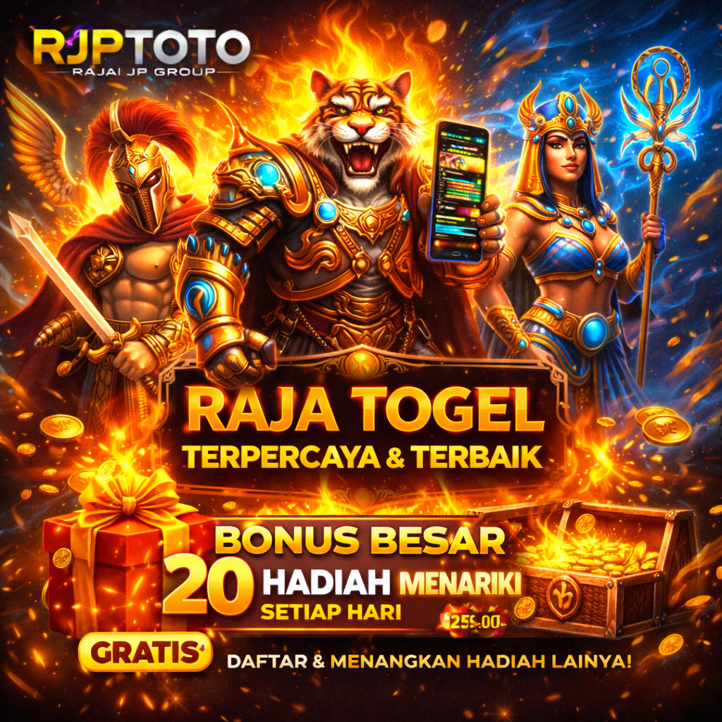Butuh Peluang? ⚡ RJPTOTO Jawabannya! Portal Toto & Bandar Togel Online Terpercaya