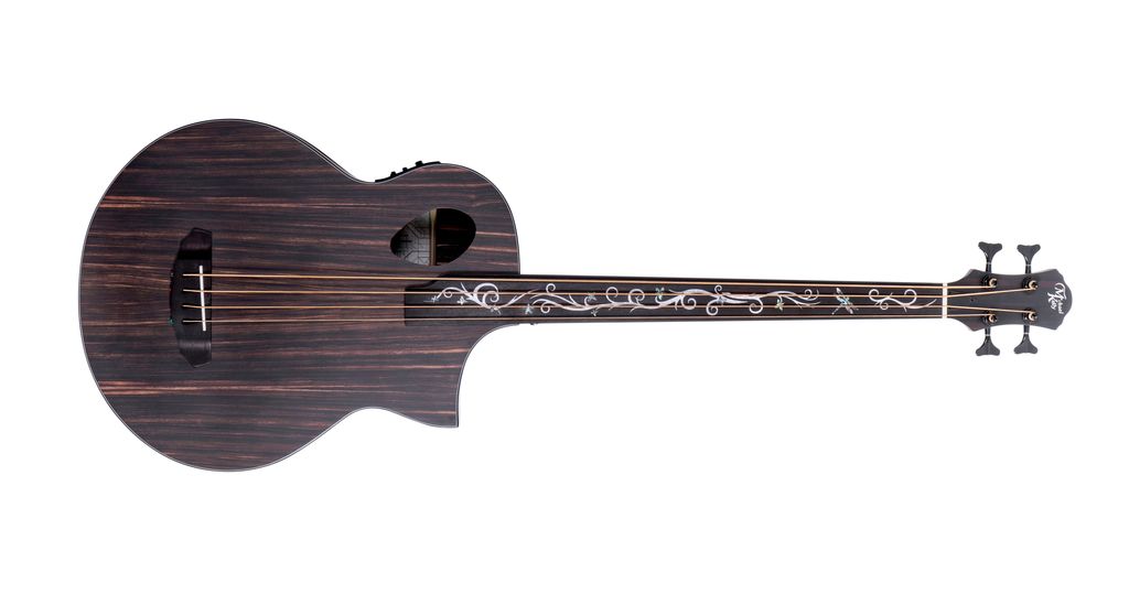 Dragonfly Port 4 Java Ebony Fretless Front