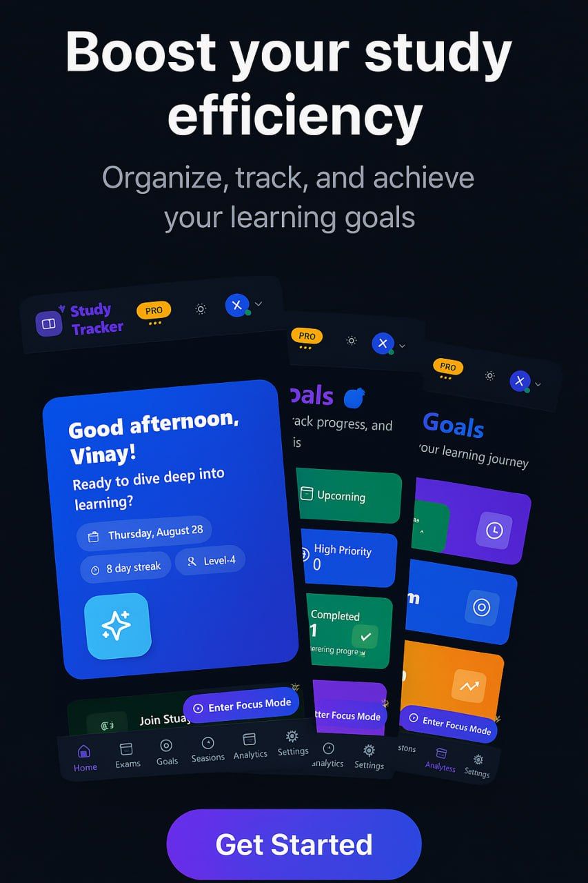 Study Tracker Pro