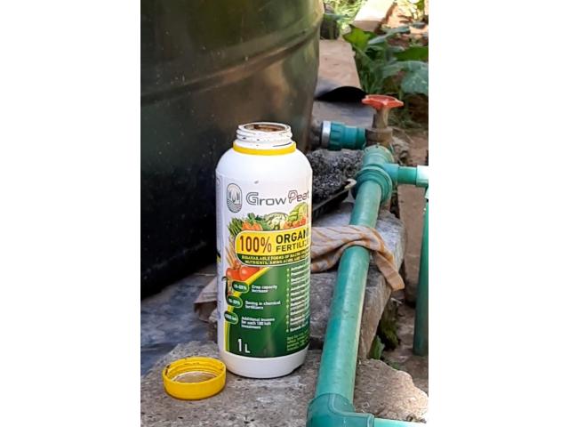1litre Organic Grow Peat liquid fertlizer