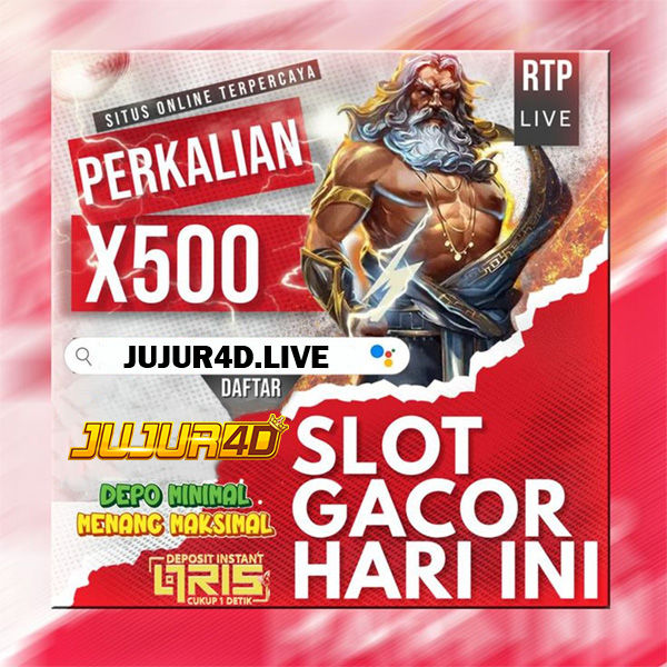 RTP Slot Tertinggi di JUJUR4D – Peluang Menang Besar Setiap Hari dengan Slot Online Gacor!